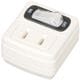 省エネタップ 1個口 白 定格入力：125V 15A 合計1500Wまで YZF110W