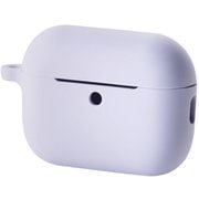 AirPods Pro 3 ケース MagSafe対応 シリコン 耐衝撃 滑りにくい カラビナ付 落下防止 パープル AVA-AP07SCPU