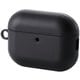 AirPods Pro 3 ケース MagSafe対応 レザー調 TPU 耐衝撃 カラビナ付 落下防止 ブラック AVA-AP07PLCBK