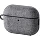 AirPods Pro 3 ケース MagSafe対応 ファブリック調 TPU 耐衝撃 ストラップ付 落下防止 グレー AVA-AP07CCGY