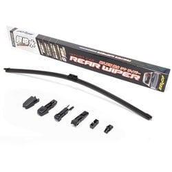 輸入車用 超撥水 リアワイパー 6種類の取付アタッチメント 1本入り 400mm RCW400