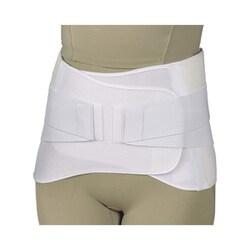 特）ウエストタイDXメッシュ（3L） 白 NE-2725