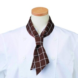 スカーフ ブラウンチェック APK498-K33