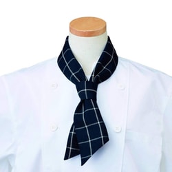スカーフ ネイビーチェック APK498-K8