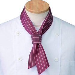 スカーフ ワインストライプ APK498-S81