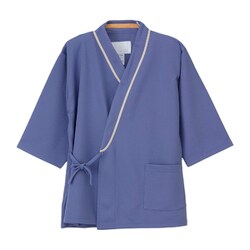 検診衣上衣 ブルー LK-1431