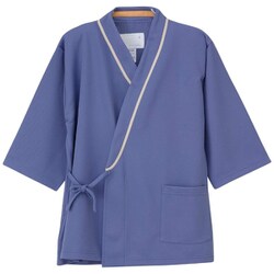 検診衣上衣 ブルー LK-1431