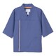 検診衣上衣 ブルー LK-1436