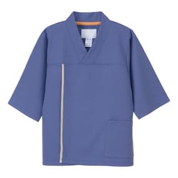 検診衣上衣 ブルー LK-1436