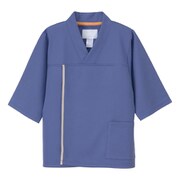 検診衣上衣 ブルー LK-1436