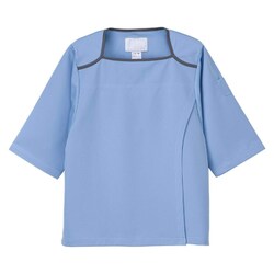検診衣上衣 ブルー FK-1466