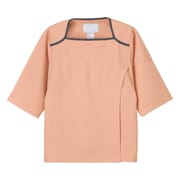 検診衣上衣 オレンジ FK-1466