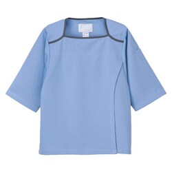 検診衣上衣 ブルー FK-1466