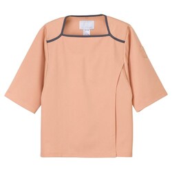 検診衣上衣 オレンジ FK-1466