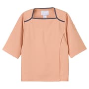 検診衣上衣 オレンジ FK-1466