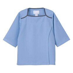 検診衣上衣 ブルー FK-1466