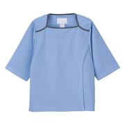 検診衣上衣 ブルー FK-1466