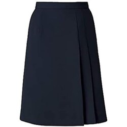 プリーツスカート 19号 ネイビー AS2319-8