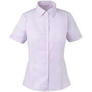 半袖シャツブラウス 19号 ラベンダー ESB442