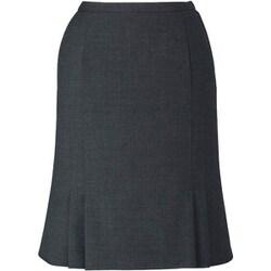 マーメイドラインスカート 23号 チャコール EAS654