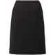Aラインスカート 23号 ブラック EAS713-510