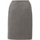 セミタイトスカート 23号 グレー EAS714-55