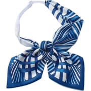 リボンスカーフ ブルー EAZ724-6