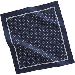 ミニスカーフ ネイビー EAZ761-2