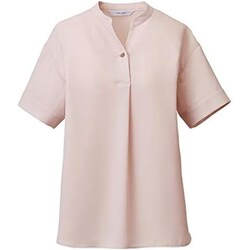 スキッパーブラウス 19号 ベージュ ESB780-8