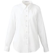 長袖シャツブラウス 19号 ホワイト EWB804-11