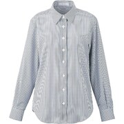 長袖シャツブラウス 19号 ネイビー EWB804-52