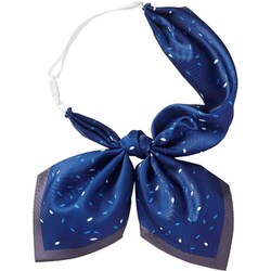 リボンスカーフ2WAY プリズムネイビー EAZ826-2