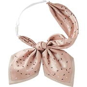 リボンスカーフ2WAY ピンクベージュ EAZ826-8