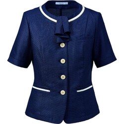 オーバーブラウス 19号 ネイビー ESA833-2