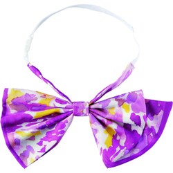 2WAYリボンミニスカーフ 23号 ブラック EAZ844-9