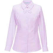 長袖リボンブラウス 19号 ピンク EWB872-9