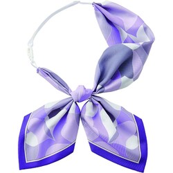 リボンスカーフ パープル EAZ882-7