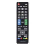 ナイトライト テレビリモコン 国内主要メーカー14社対応 人感明暗センサー USB（Type-C）充電式 ブラック RC27BK