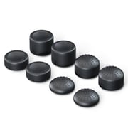 NX-NSW2-07BK [Switch2ジョイコン2用 交換スティックカバー ブラック 8個セット]