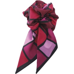 コサージュミニスカーフ（レディス用） ピンク EAZ560-9