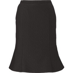 マーメイドラインスカート 23号 ブラック EAS584-10