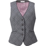 ベスト（レディス用）19号 グレーチェック EAV587-5