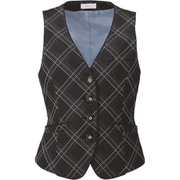 ベスト（レディス用）19号 ブラックチェック EAV587-10