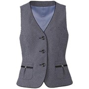 ベスト（レディス用） 19号 ネイビーチェック EAV531