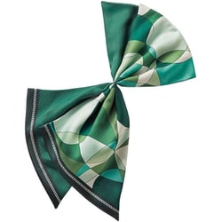 ミニスカーフ（リバーシブル）フリー グリーン EAZ967-4