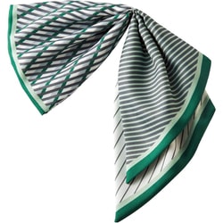 ミニスカーフ（リバーシブル）フリー グリーン EAZ984-4
