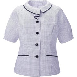 オーバーブラウス（19号） ラベンダー ESA887-67