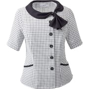 オーバーブラウス（19号） ホワイト ESA976-611