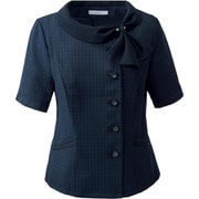 オーバーブラウス（19号） ネイビー ESA976-62