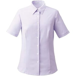 シャツブラウス（半袖）19号 ラベンダー ESB929-7